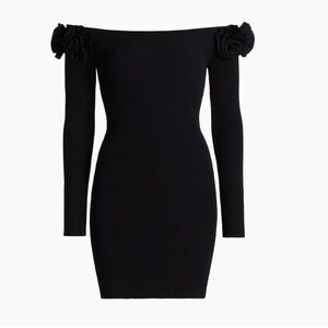 Milly  Kara Off-The-Shoulder Knit Minidress